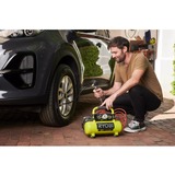 Ryobi ONE+ Akku-Kompressor R18AC-0, 18Volt grün/schwarz, ohne Akku und Ladegerät