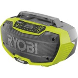 Ryobi R18RH-0, Radio grün/schwarz, AUX, Bluetooth, USB, FM/AM