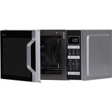 SHARP R860S, Mikrowelle silber/schwarz