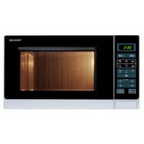 SHARP R-342INW, Mikrowelle silber