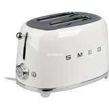 SMEG TSF01WHEU, Toaster weiß/edelstahl