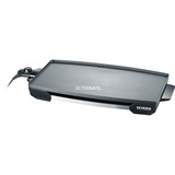Severin Tischgrill KG 2397, Elektrogrill silber/schwarz, 2.200 Watt