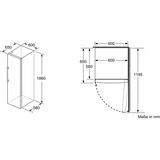 Siemens GS33NVWEP iQ300, Gefrierschrank weiß