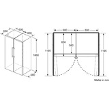 Siemens GS36NAXEP iQ500, Gefrierschrank edelstahl (dunkel)