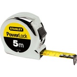 Stanley Bandmaß Micro Powerlock Blade Armor, 5 Meter silber/gelb, 19mm