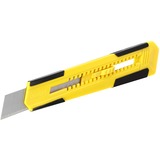 Stanley Cutter Metall-Kunststoff, mit Klinge 9mm, Teppichmesser gelb/schwarz
