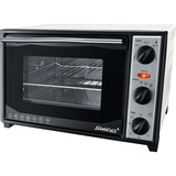 Steba Backofen mit Drehspieß und Umluft KB 27 U.2, Mini-Backofen weiß/schwarz