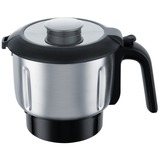 Steba MX 4 plus, Standmixer edelstahl (gebürstet)/schwarz