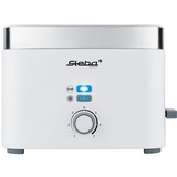 Steba TO 10 Bianco, Toaster weiß/edelstahl