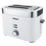 Steba Toaster TO 10 Bianco weiß/edelstahl, 930 Watt, für 2 Scheiben Toast
