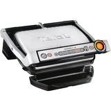 Tefal Optigrill+ GC712D34, Kontaktgrill silber/schwarz, 2.000 Watt