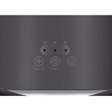 Unold Keramik-Heizlüfter 3D schwarz/kupfer, 1.800 Watt