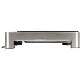 WMF Lono Quadro , Elektrogrill edelstahl/schwarz, 1.250 Watt