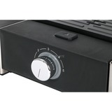 WMF Lono Quadro , Elektrogrill edelstahl/schwarz, 1.250 Watt