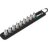 Wera Belt A3 TORX HF Zyklop Bitnuss-Satz, 9-teilig, Steckschlüssel schwarz/silber, 1/4"-Antrieb