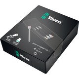 Wera Bitnuss-Satz 8767 A TORX HF 1 Zyklop, 4-teilig, Steckschlüssel schwarz/silber, 1/4", in textiler Box