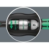 Wera Drehmomentschlüssel mit Umschaltknarre Click-Torque A 5 schwarz/grün, Abtrieb 1/4"