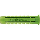 fischer Spreizdübel SX GREEN 10x50 S K grün, 5 Stück, mit Schraube