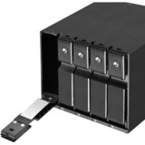 SilverStone FS305-12G, Wechselrahmen schwarz