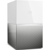 WD 6TB My Cloud Home Duo, NAS weiß