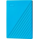 WD My Passport 2 TB, Externe Festplatte blau/schwarz, Micro-USB-B 3.2 Gen 1