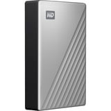 WD My Passport Ultra for Mac 4 TB, Externe Festplatte silber/schwarz, USB-C 3.2 Gen 1