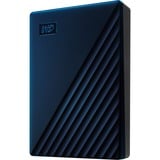 WD My Passport for Mac 4 TB, Externe Festplatte blau/schwarz, Micro-USB-B 3.2 Gen 1