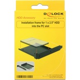 DeLOCK Einbaurahmen für 1 x 2.5" HDD 18212 schwarz