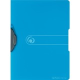 Herlitz Express-Clip, Ordner transparent/blau