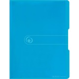 Herlitz Sichtbuch, Ordner transparent/blau