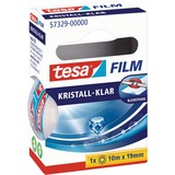 tesa kristall-klar, 1 Rolle, 19mm, Klebeband transparent, 10 Meter