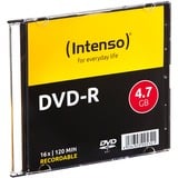 Intenso DVD-R 4,7 GB, DVD-Rohlinge 16fach, 10 Stück