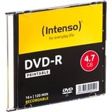 Intenso DVD-R 4,7 GB, DVD-Rohlinge 16fach, 10 Stück, bedruckbar