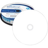 MediaRange BD-R 25GB, Blu-ray-Rohlinge 6fach, 10 Stück, bedruckbar, Retail