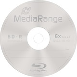 MediaRange BD-R 25 GB, Blu-ray-Rohlinge 6-fach, 25 Stück