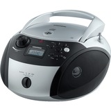 Grundig GRB 3000, CD-Player silber/schwarz, FM Radio, CD-R/RW, Bluetooth