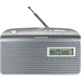 Grundig Music 7000, Radiowecker grau/silber, DAB+, FM, RDS