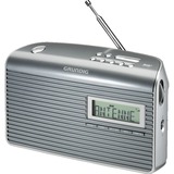Grundig Music 7000, Radiowecker grau/silber, DAB+, FM, RDS