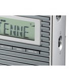 Grundig Music 7000, Radiowecker grau/silber, DAB+, FM, RDS