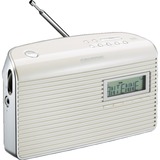 Grundig Music 7000, Radiowecker weiß/silber, DAB+, FM, RDS