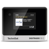 TechniSat DIGITRADIO 10 C, Adapter schwarz/silber, UKW, DAB+