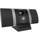 TechniSat MULTYRADIO 4.0, Internetradio schwarz/silber, WLAN, Bluetooth, CD, Alexa