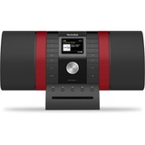 TechniSat MULTYRADIO 4.0, Internetradio schwarz/rot, WLAN, Bluetooth, CD, Alexa