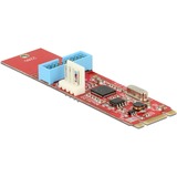 DeLOCK M.2 Key B+M Stecker > 1 x USB 3.0 Pfostenstecker, Konverter