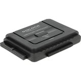 DeLOCK USB 3.2 Gen 1 Konverter, USB-A Stecker > SATA 22P + IDE 40P + IDE 44P Buchse schwarz, mit Backup Funktion