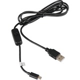 Raspberry Pi Foundation USB 2.0 Ladekabel, USB-A Stecker > Micro-USB Stecker, für Raspberry Pi schwarz, 1,5 Meter, integrierter Ein- / Ausschalter