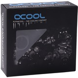 Alphacool Eiszapfen PRO 16mm HardTube Fitting G1/4 - Deep Black Sixpack, Verbindung schwarz, 6 Stück