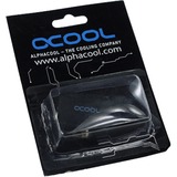 Alphacool HF Anschlussterminal TEE T-Stück Rund G1/4, Anschlüsse schwarz