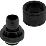 Corsair XF Compression 10/13mm (3/8" / 1/2") ID/OD Fittings Four Pack, Verbindung schwarz