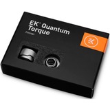 EKWB EK-Quantum Torque 6-Pack HDC 14 - Satin Titanium, Verbindung silber, 6er Pack